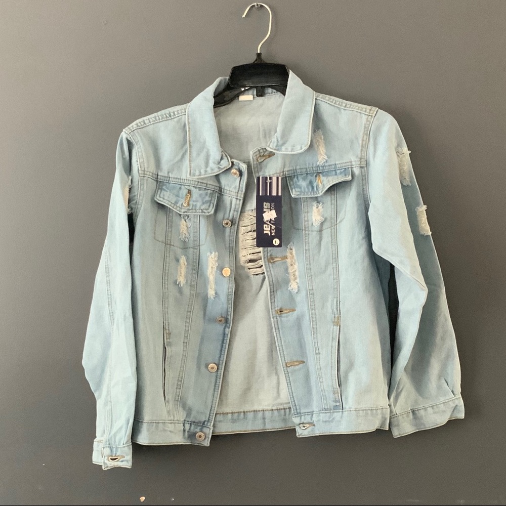 New, Jeans Women’s Jacket Size Large
